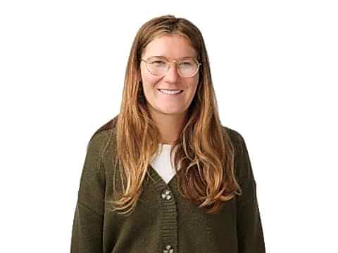 White female smiling