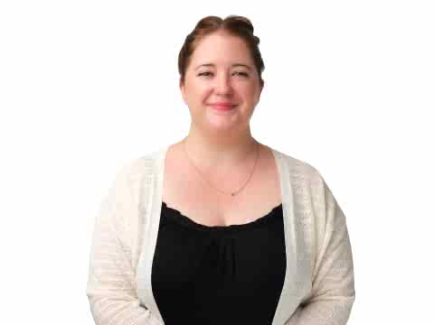 White female smiling