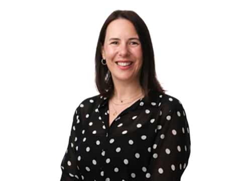 White female smiling