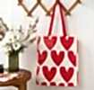 Shopping Bag - Hearts