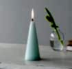 Small cone candle - Mint Green