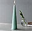 Tall cone candle - Mint green