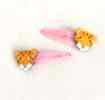 Wild Wonders Leopard Hair Clips (set Of 2)