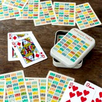 periodic table playing cards