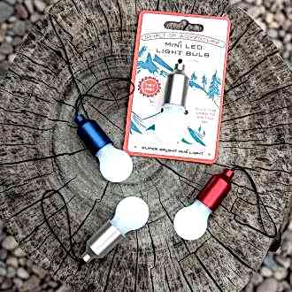 Spirit Of Adventure Light Bulb Keyring Assorted Colours