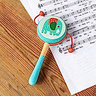 Wild Wonders Rattle Drum