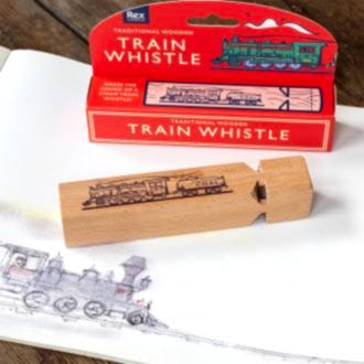 Traditional Wooden Train Whistle