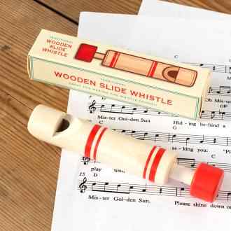 Traditional Wooden Slide Whistle