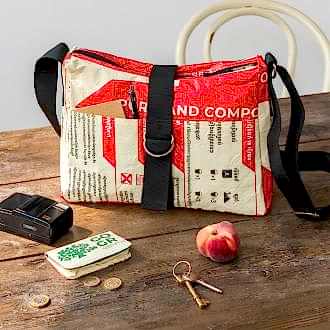 Recycled Cement Bag Handbag
