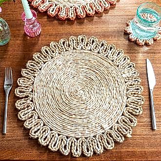 Corn husk placemat - Natural
