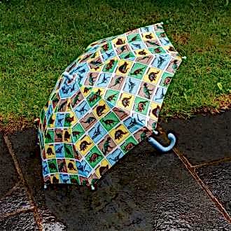 Children's push-up umbrella - Prehistoric Land