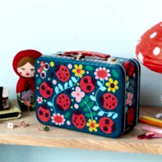 Tin case - Ladybird