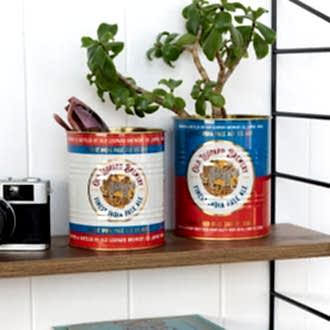 Medium storage tins (set of 2) - Old Leopard Brewery