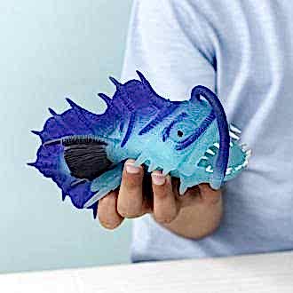 Glow in the dark squishy toy - Angler fish