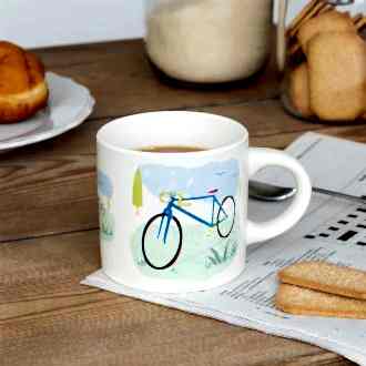 Ceramic mug 350ml - Cyclist
