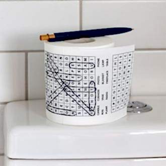 Word search loo roll