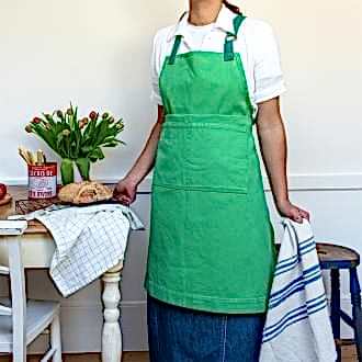 Two-tone utility apron - Green
