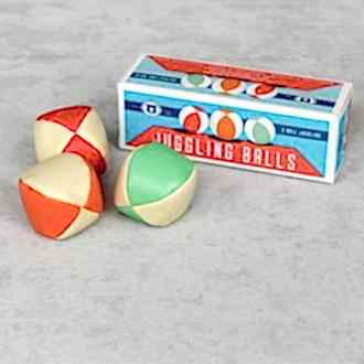 Set Of 3 Mini Juggling Balls