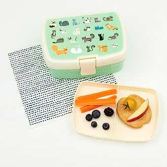 Nine Lives Lunch Box With Tray