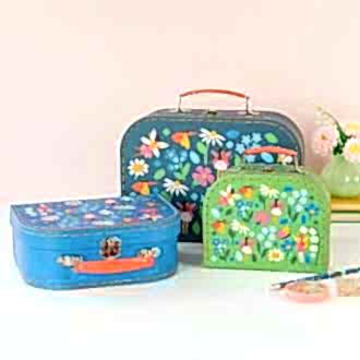 Fairies In The Garden Cases (set Of 3)