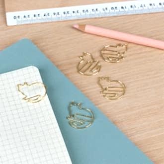 Nine Lives Paper Clips (set Of 5)