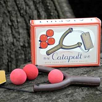 Catapult Toy With 4 Foam Balls