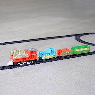 Traditional Miniature Battery Operated Train Set