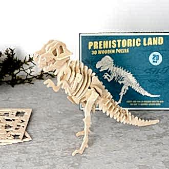 Tyrannosaurus 3d Wooden Puzzle