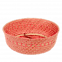 Large Coral Seagrass Basket