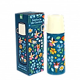 Fairies in the garden flask and cup out of box