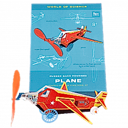 Propeller plane kit fully assembled with box