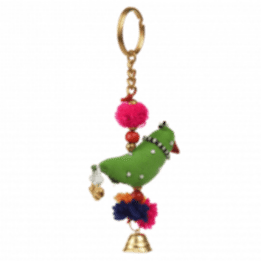 Parrot keyring