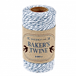 Blue And White Baker's Twine