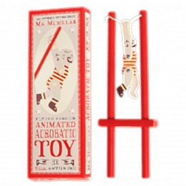 Mr Muscular Wooden Acrobatic Toy