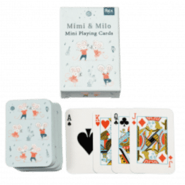 Mimi And Milo Mini Playing Cards