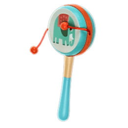 Wild Wonders Rattle Drum