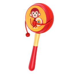 Animal Band Rattle Drum