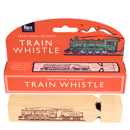Traditional Wooden Train Whistle