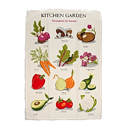 Tea Towel - Kitchen Garden