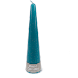 Tall cone candle - Dark blue