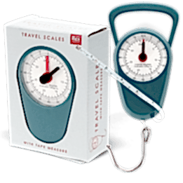 Travel scales - Petrol blue