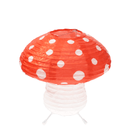 LED mushroom table lamp