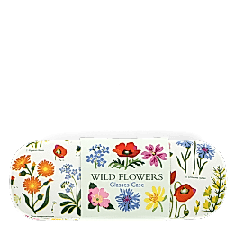 Glasses case & cleaning cloth - Wild Flowers