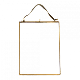 Hanging Brass Frame 15x20cm