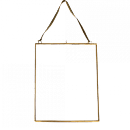 Hanging Brass Frame 25x20cm