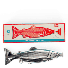 Fish-shaped hip flask (100ml) - Spirit of Adventure