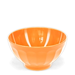 Melamine bowl - Orange