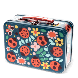 Tin case - Ladybird