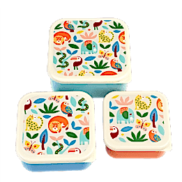 Snack boxes (set of 3) - Wild Wonders