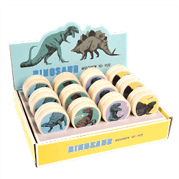 Wooden yoyo - Prehistoric Land dinosaur (assorted - SINGLE)